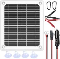 sunapex 5w 12v portable solar battery charger: effortless charging & maintenance for your vehicle logo