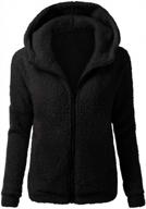 twgone sherpa jacket for women hoodie full zip fuzzy jacket girls hooded sweater winter coat warm zipper outwear logo