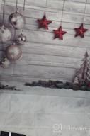 img 1 attached to Christmas Stars Photography Backdrop - HUAYI 5X7Ft Newborn Photo Props For Festive Photoshoots review by David Mills
