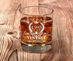img 2 attached to Vintage Whiskey Glass 28Th Birthday Gifts For Men - Triwol 1995 Edition. Unique Present Ideas For Husband, Brother, Son - Funny Bday Gift And Party Decorations For 28 Year Olds.