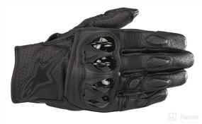 img 1 attached to Celer Leather Motorcycle Short Cuff Glove Motorcycle & Powersports and Protective Gear
