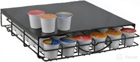 img 2 attached to Organize and Simplify Your Keurig Experience with the 🗄️ Southern Homewares K-Cup Storage Drawer Holder: Holds 36 Pods - SH-10045