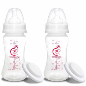 img 4 attached to Nenesupply Wide Mouth Feeding Bottle Compatible With Bellababy Ameda MYA Pro Breastpump - Replace Bellababy Nipple, Compatible Pump Parts.