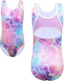 img 4 attached to 🤸 TFJH Leotard - Gymnastic Apparel for Girls' Active Training