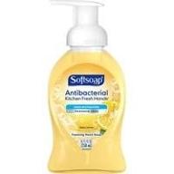 жидкое мыло для рук softsoap с антибактериальным эффектом. логотип