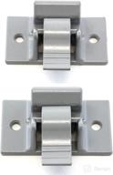 red hound auto mounting brackets (2): dometic sunchaser lower awning arm bottom replacement gray rv camper trailer logo