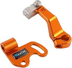 img 1 attached to 🛠️ NICECNC Orange Clutch Actuator Arm Lever for KTM 790 Duke/Adventure/R (2018-2022) & 890 Duke/Adventure/R (2020-2022)