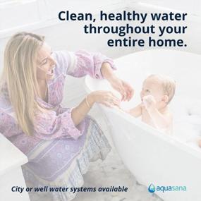 img 2 attached to 99% Lead, Chlorine & Chloramines Removal: Aquasana OptimH2O Whole House Water Filtration System - 100,000 Gal.