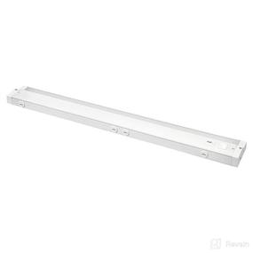 img 4 attached to Amazon Basics 24-Inch LED Cabinet Light: 3-Color Temperatures, 3-Section Dimming, Linkable, Direct Wire, White Finish