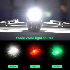 img 3 attached to HeiyRC Mini Drone Strobe Light - Super Bright Flash LEDs For DJI Mini 3 Pro Mavic 3 Air 2 2S Mavic Mini 2 SE FPV Avata Drone Night Flight Anti Collision Lamp Accessory