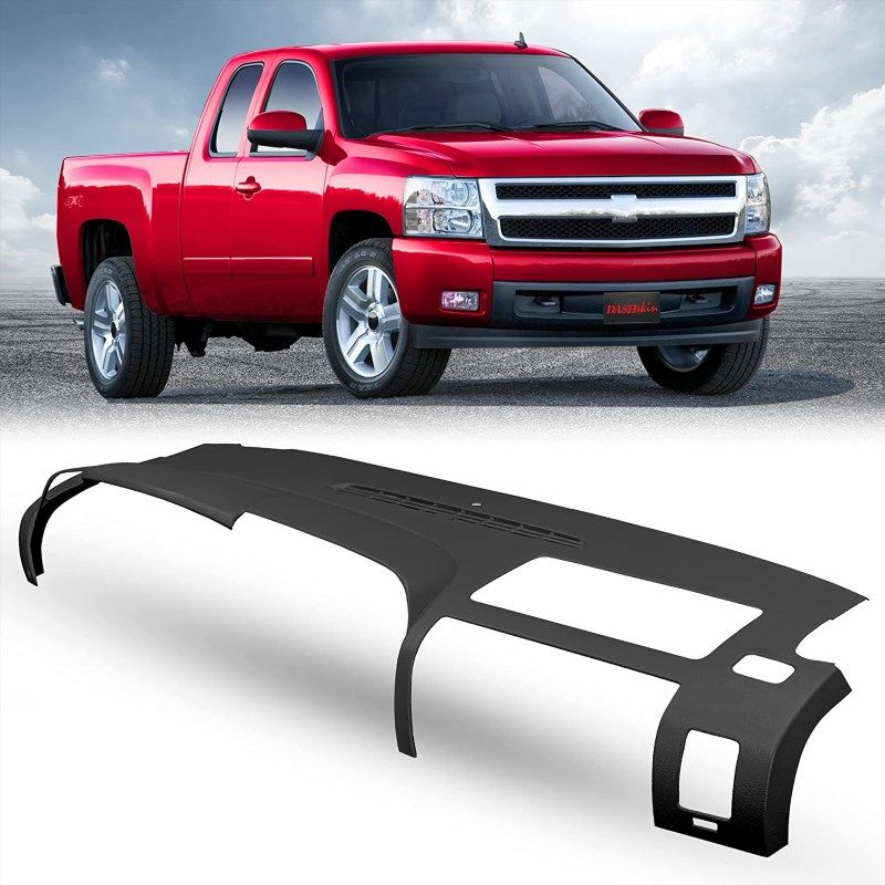 DashSkin Molded Dash Cover (NOT A Replacement Dash) Compatible with 00-06  GM SUVs (exc Escalade & Z71) and 99-06 Pickups in Ligh