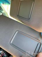 img 1 attached to SAILEAD Toyota Tacoma Driver Side Sun Visor Replacement For Models 2005-2012 Without Light - Sand Beige (Part Number 74320-04181-B1), Improved Visibility And Durability review by Shima Hennigan