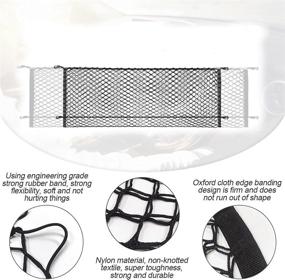 img 2 attached to Cargo Net for 2010-2022 Toyota 4Runner 3-Row (PT347-89100) - Compatible & Optimized