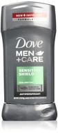 dove sensitive shield antiperspirant stick: gentle protection for personal care logo