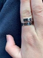 img 1 attached to 🎂 Engraved Stainless Steel Birthday Jewelry for Boys - Rings review by Teambringit Truitt