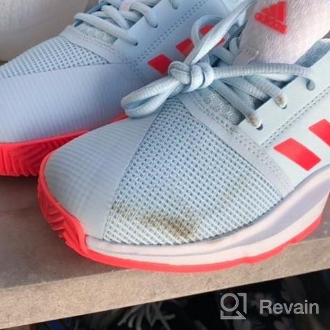 img 1 attached to 👟 Adidas Courtjam Tennis Solar Unisex Girls' Athletic Shoes: Performance and Style Combined review by Raden Maldonado