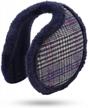 winter men earmuffs: windproof ear warmers for women & adults - pesaat plush ear muffs logo