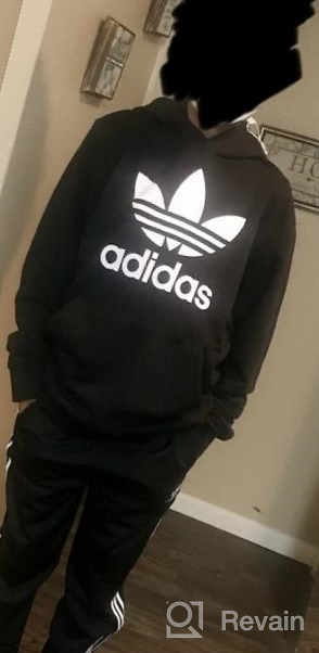 img 1 attached to 🧥 Medium Boys' Clothing - Adidas Originals Trefoil Hoodie - Ideal for Active Lifestyle review by Derek Faseworld