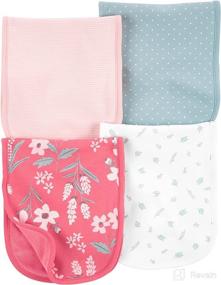 img 3 attached to Carters Baby Girls 4 Pack Cloths Feeding