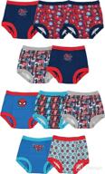🕷️ spider-man unisex baby potty training pants: convenient multipack for easy toilet training! логотип