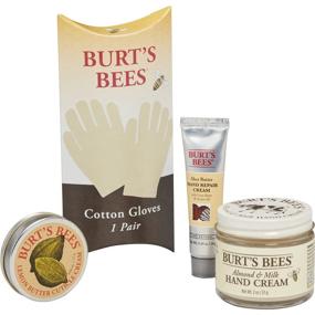 img 2 attached to 🧤 Burt's Bees Restorative Hand Cream with Gloves