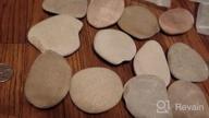 img 1 attached to 50 Count Black Flat & Smooth Kindness Rocks For Painting, Decoration, And Crafts - Hand Picked 1.5 To 2.7 Inch Medium & Small Rocks By Lifetop review by Chris Riley