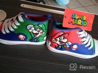 img 1 attached to Super Mario Brothers Nintendo Sneaker Boys' Shoes and Sneakers review by Lyon Forrest