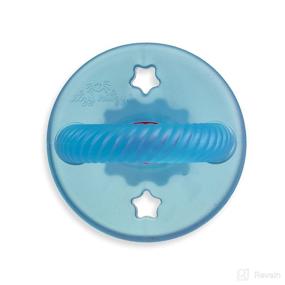 img 2 attached to 🦸 Itzy Ritzy Teensy Teether - Flexible Silicone Hollow Teether with Easy-to-Grip Handle, Hero Pop