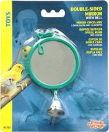 🔔 enhance your pet's playtime with living world double-sided mirror & bell логотип