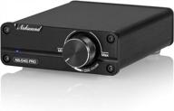 nobsound dual tpa3116 digital power amplifier - high-fidelity stereo amp with ne5532p pre-amp, audiophile-grade 2.0 channel and 100w×2 output (black) logo