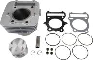 nicecnc suzuki gn250 dr250 gz250 dr250s engine cylinder heads with cylinder kit – 72mm piston rings and gaskets логотип