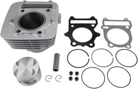 img 4 attached to NICECNC Suzuki GN250 DR250 GZ250 DR250S Engine Cylinder Heads with Cylinder Kit – 72mm Piston Rings and Gaskets