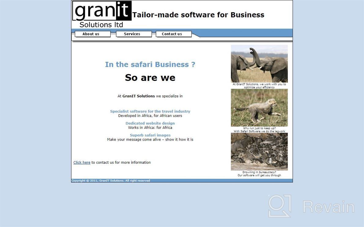 img 1 attached to GranIT Safari Software review by Robert Blanton