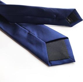 img 2 attached to Elfeves Striped Necktie Creative Design Men's Accessories : Ties, Cummerbunds & Pocket Squares