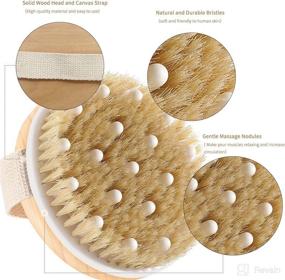 img 3 attached to Revitalizing Cellulite Lymphatic Brush: Effective Exfoliating Scrubber
