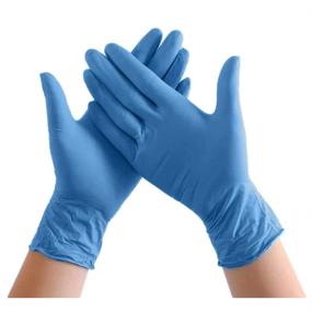 img 3 attached to 🧤 AMBITEX Powder Free Blue Nitrile Gloves, Medium, 100/Box: Durable and Comfortable Hand Protection for Various Applications
