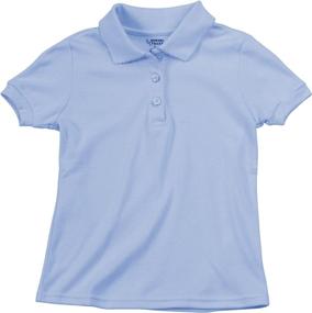 img 1 attached to 👚 Interlock Girls' Clothing: French Toast School Uniform Tops, Tees & Blouses