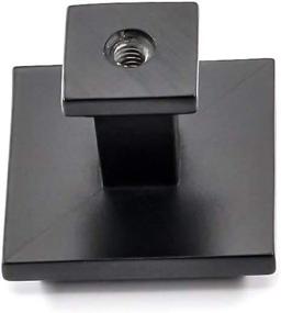 img 3 attached to 25 Pack HD9111BK Solid Black Cabinet Knobs Drawer Pulls For Kitchen Cabinets Door Hardware