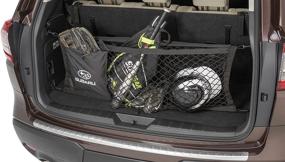 img 2 attached to 🔒 Genuine Subaru Ascent Rear Cargo Net - Keep Your Cargo Secure with F551SXC001