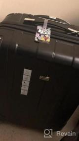 img 7 attached to Жесткий чемодан Merax Carry On Luggage со встроенным замком TSA и колесами, легкие дорожные чемоданы 20 дюймов, 24 дюйма, 28 дюймов (28 дюймов, зеленый)
