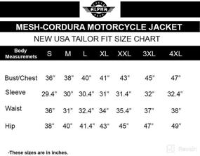 img 1 attached to 🧥 Alpha Cycle Gear Women's Motorcycle Jacket - All-Season Waterproof Riding Jacket with CE Armour, Black (Large)