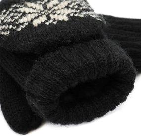 img 3 attached to Metog Thinsulate Sentry Mittens Gloves Men's Accessories ~ Gloves & Mittens