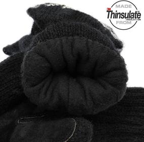 img 1 attached to Metog Thinsulate Sentry Mittens Gloves Men's Accessories ~ Gloves & Mittens