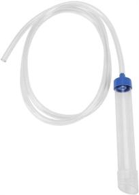 img 4 attached to Aquarium Manual Water Changer: Gravel Cleaner, 🐠 Filter, Syphon Tube, Vacuum Pump - 59in Long Pipe