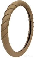 🚗 upgrade your steering wheel with the custom accessories 39751 tan twisted steering wheel cover логотип