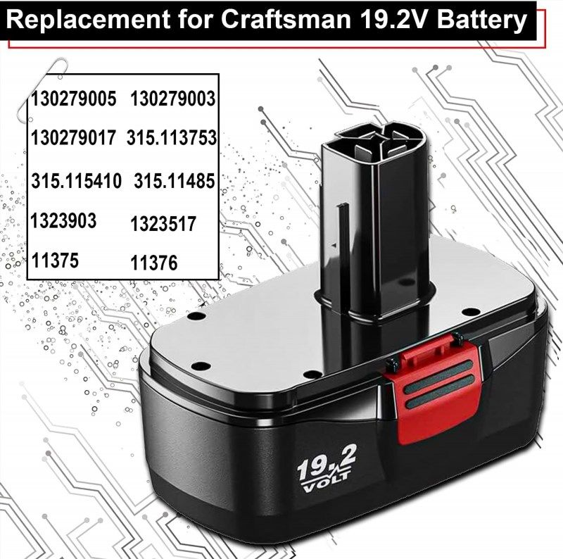  Fhybat 2 Packs 3.6Ah Ni-Mh Replacement Battery