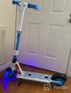 img 1 attached to GoTrax GKS Lumios Electric Scooter For Kids 6-12 With 150W Motor, 6" LED Front Wheel Kick Scooter, UL Certified, 6.25 Miles Range, 7.5Mph Speed review by Justin Sharp