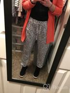 img 1 attached to Stay Comfy And Stylish With The ROSKIKI Leopard Print Sports Lounge Pants With Pockets review by Fahmi Manna