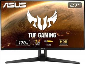 img 3 attached to ASUS VG27AQ1A Gaming Monitor: Compatible DisplayPort, 2560x1440p, 170Hz, Swivel & Tilt Adjustment, Flicker-Free, Built-In Speakers
