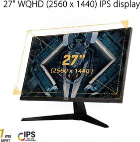 img 2 attached to ASUS VG27AQ1A Gaming Monitor: Compatible DisplayPort, 2560x1440p, 170Hz, Swivel & Tilt Adjustment, Flicker-Free, Built-In Speakers
